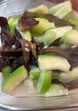 絲瓜木耳 的食譜成品照片