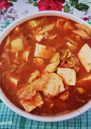 Foto resep Sup Tahu Pedas ala Korea