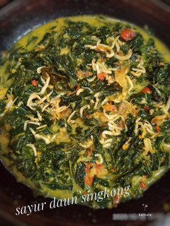 Foto resep Sayur daun singkong