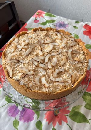 Foto de Torta de Coco e Abacaxi