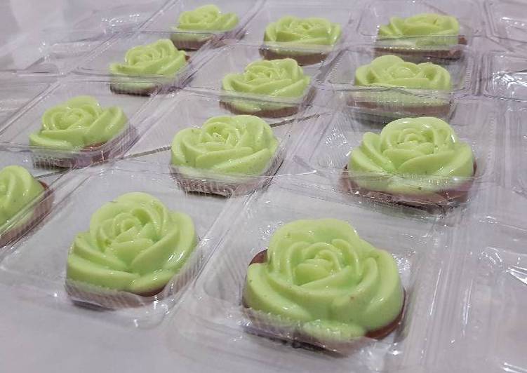 Bagaimana Menyiapkan Puding alpukat coklat, Lezat