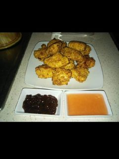 Una foto de Pollo al horno de Doritos