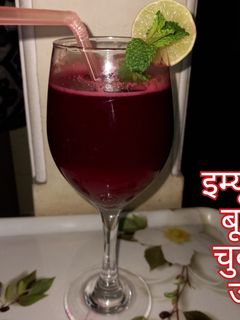 चुकंदर जूस (chukandar juice recipe in Hindi) रेसिपी मुख्य फोटो