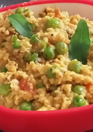 A picture of Lemon Oats Rice Masala.