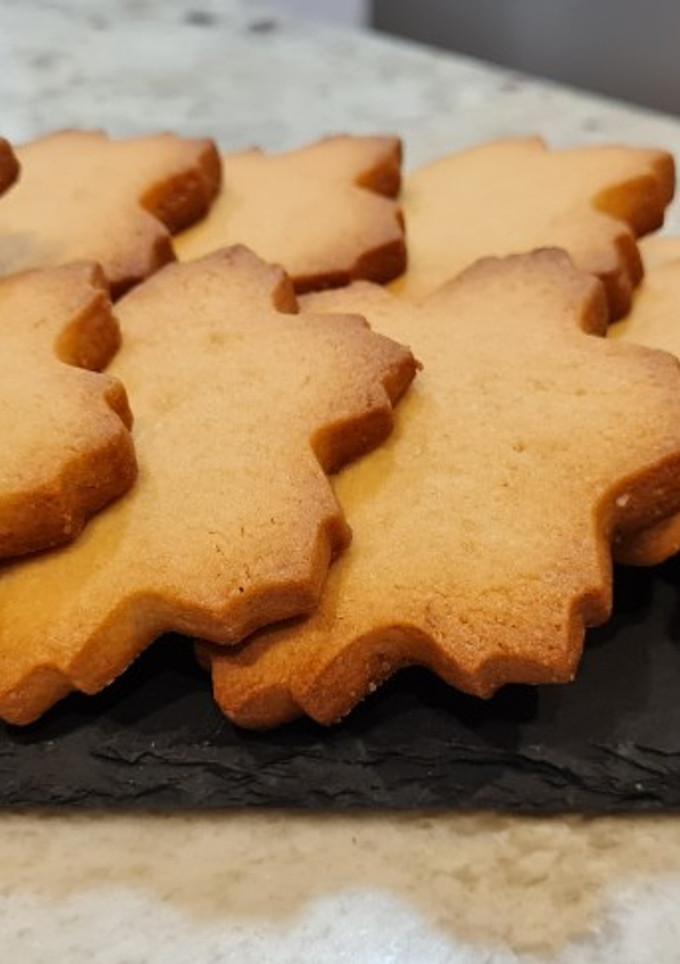 Una foto de Galletas de mantequilla y vainilla