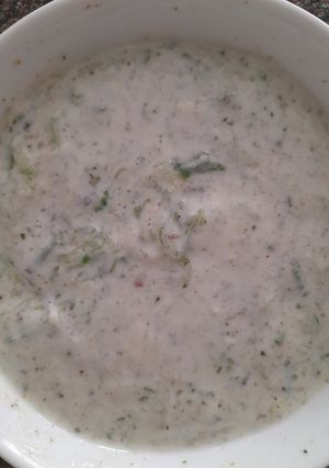 عکسی از دستور ماست و خیار