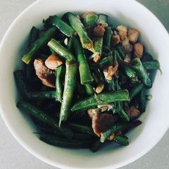 String Beans Adobo A picture of String Beans Adobo.