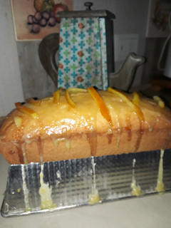 Una foto de Budín de naranja