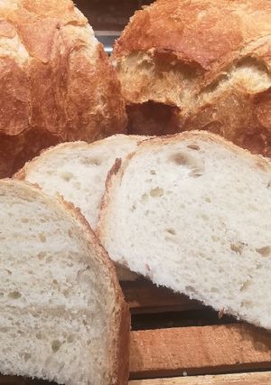Fehér kenyér előtésztával recept fotója
