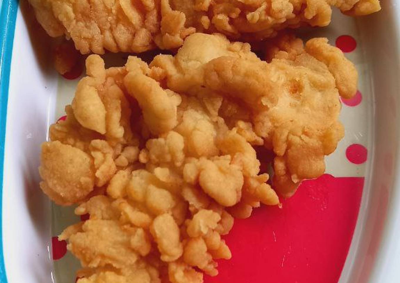 Ayam Krispi Metode Kocok