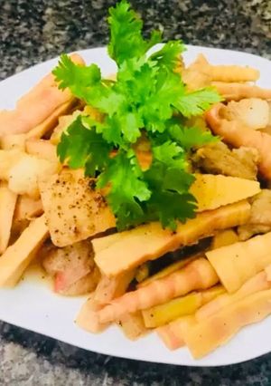 Hình của món Thịt kho măng.