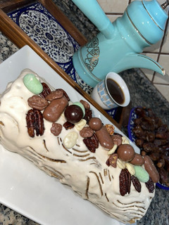 صورة لوصفة سويس رول القهوه Swiss roll coffee
