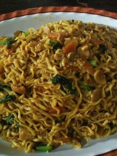 Foto resep Mie goreng sosis