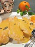 Scaloppine di tacchino all'arancia e menta (Cucina Italiana)