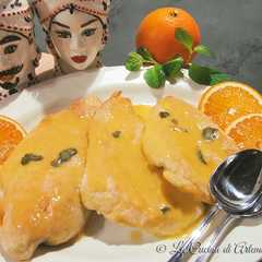 Foto di Scaloppine di tacchino all'arancia e menta (Cucina Italiana)