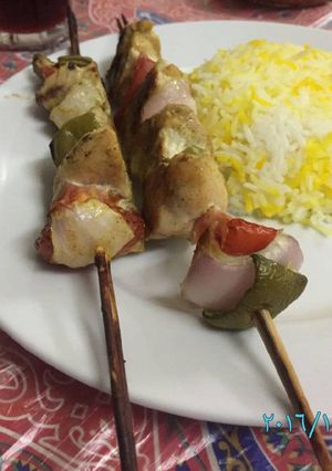 صورة لوصفة شيش طاووق