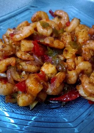 Foto resep Tumis balado udang