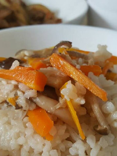 Foto resep Nasi Tim Jamur rice cooker