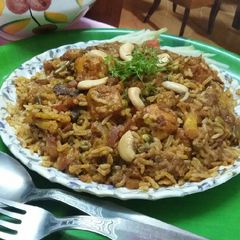 A picture of Sahi veg biryani.