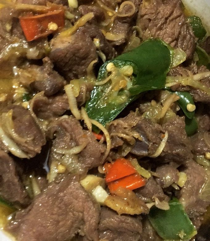 Foto resep Sapi tumis kecombrang