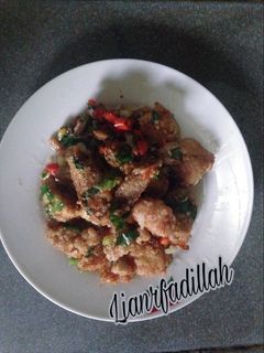 Foto resep Ayam tumis cabe garam