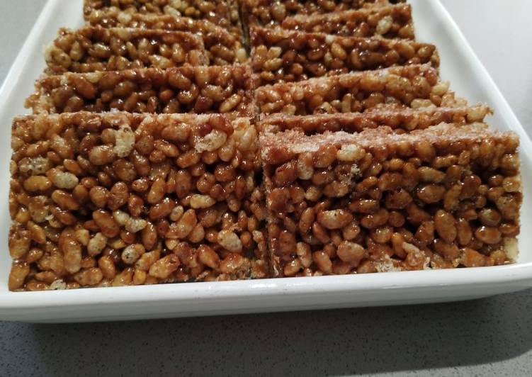 Barrette al riso soffiato e Mars