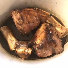 California Farm Lambshanks in Rosewater and Honey A picture of California Farm Lambshanks in Rosewater and Honey.