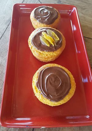 Foto de Cupcake de damasco e laranja
