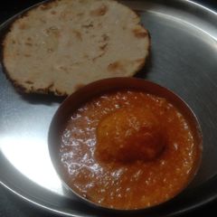 A picture of Dahi wale baby potato.