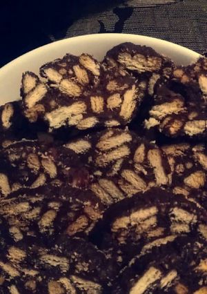 صورة لوصفة بسكويت بالشوكولا - Lazy Cake