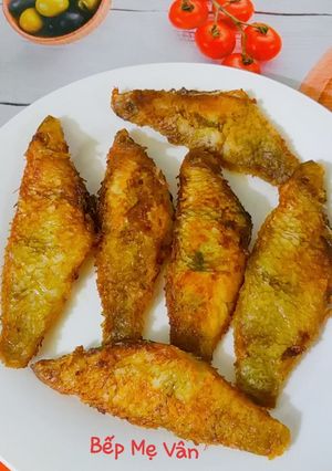 Hình của món Cá mó chiên.