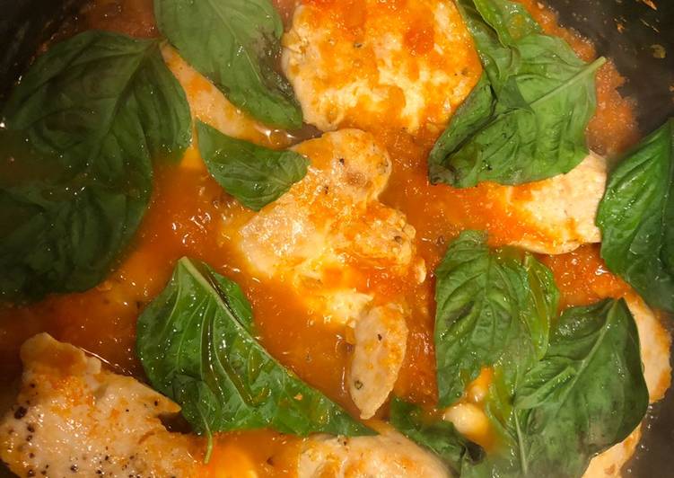 Tomato Basil Chicken