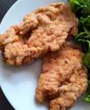 Filete de pollo frito