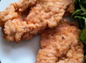 Una foto de Filete de pollo frito