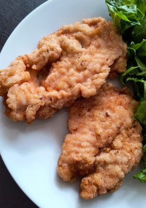Una foto de Filete de pollo frito