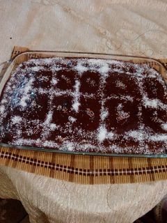 صورة لوصفة الكيكة بالشوكولاته