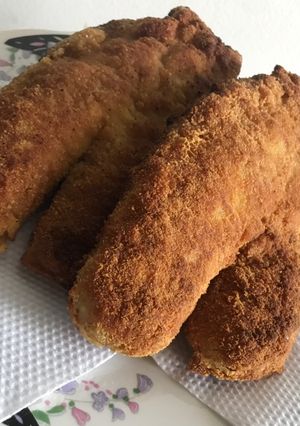 Una foto de Milanesas de Tilapia❤️
