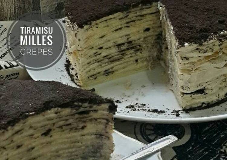 🌻Tiramisu Mille Crepes🌻