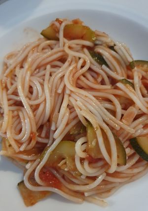 GM cukkinis spagetti Gabikának🥰 recept fotója