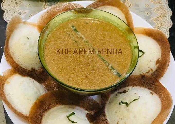 Kue Apem Renda