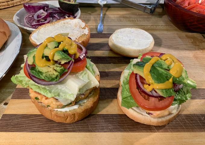 Hamburguesas de Salmón