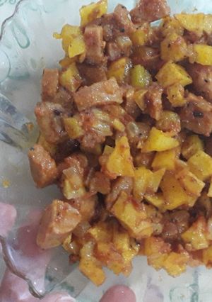 عکسی از دستور سوسیس بندری