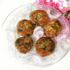 Raw Banana Tikki A picture of Raw Banana Tikki.