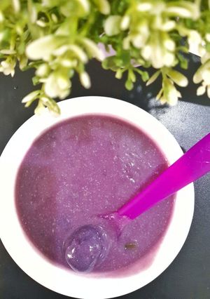 Foto resep Bubur Sumsum Candil Ubi Ungu
