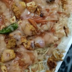 A picture of Singaporean rice.
