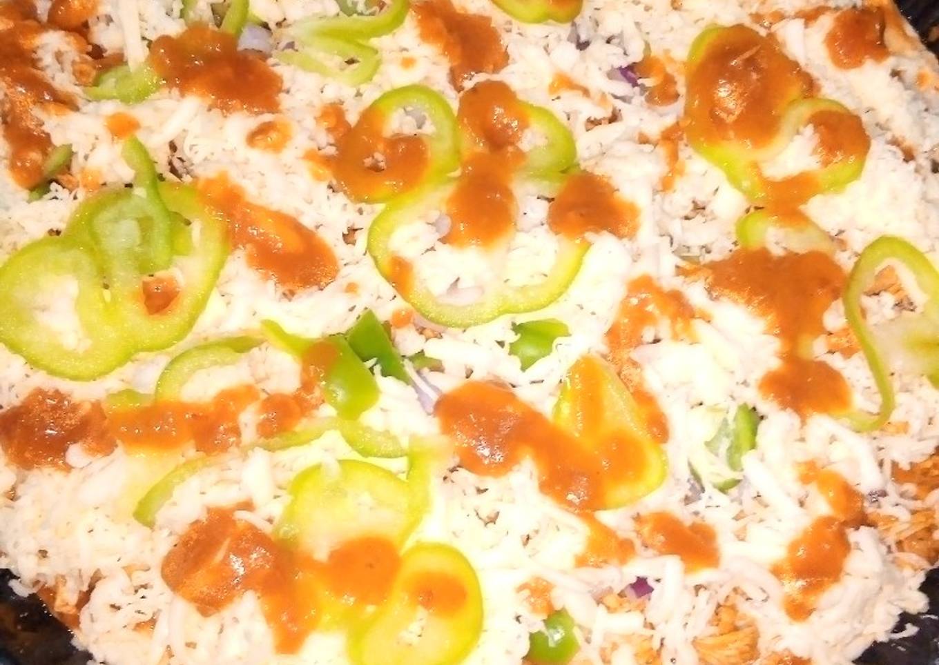 Chicken Tikkah Pizza