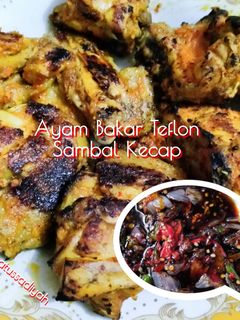 Foto resep Ayam Bakar Teflon Sambal Kecap