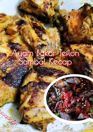 Foto resep Ayam Bakar Teflon Sambal Kecap