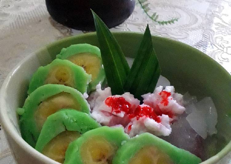 Resep Es Pisang ijo ala ciska😁 yang Enak Banget