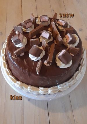 Φωτογραφία της συνταγής Τούρτα 💋Kiss!!!
